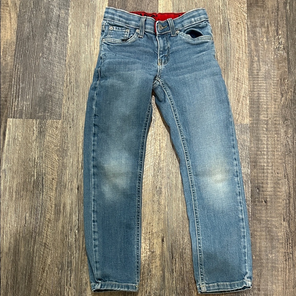 Levi's Kid’s Straight Blue Jeans
